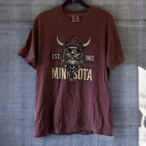 Viking Graphic Men's Tee - Brown